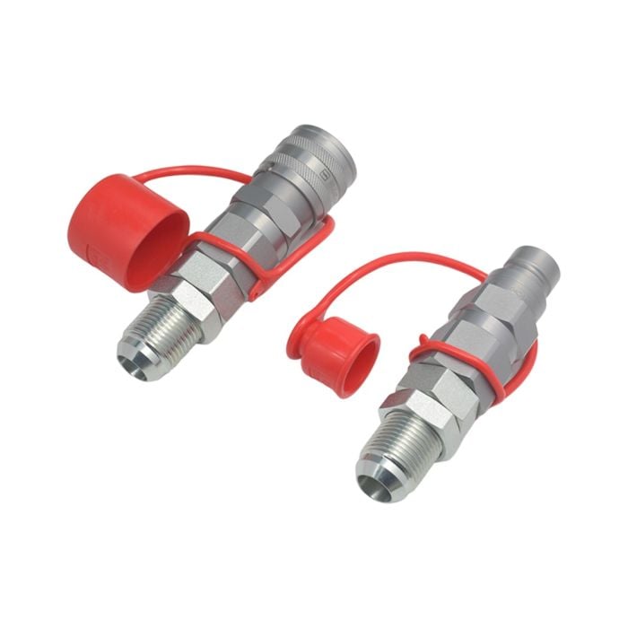 3/4" #12 Flat Face Hydraulic Quick Connect Coupler For Bobcat main product photo