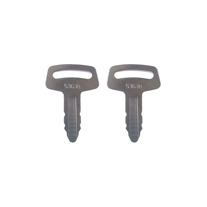 Ignition Keys RC101-53630 2Pcs for Kubota main product photo
