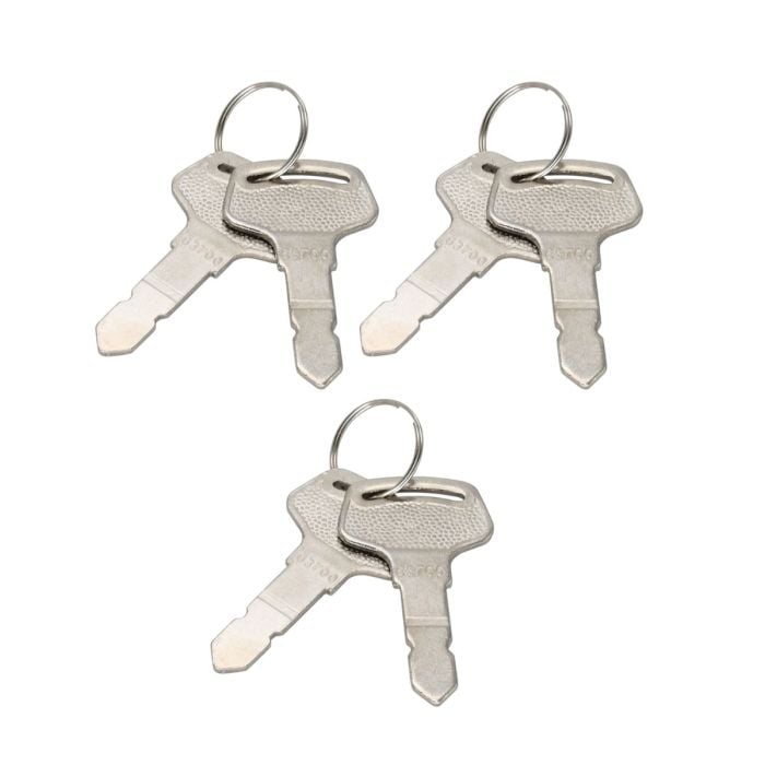 6Pcs Ignition Keys AR51481 For John Deere main product photo