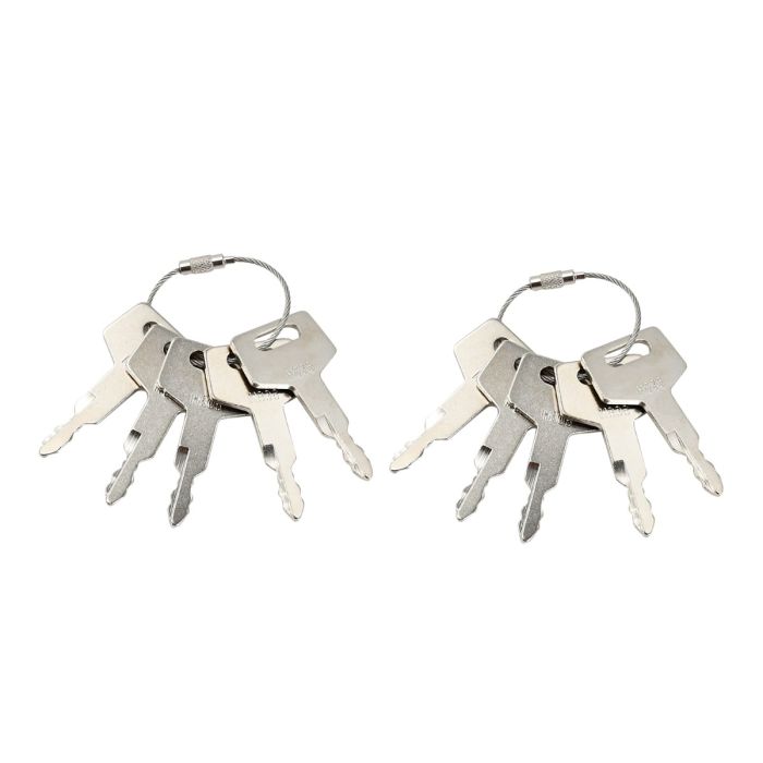 10Pcs Ignition Key 17001-00019 For Takeuchi main product photo