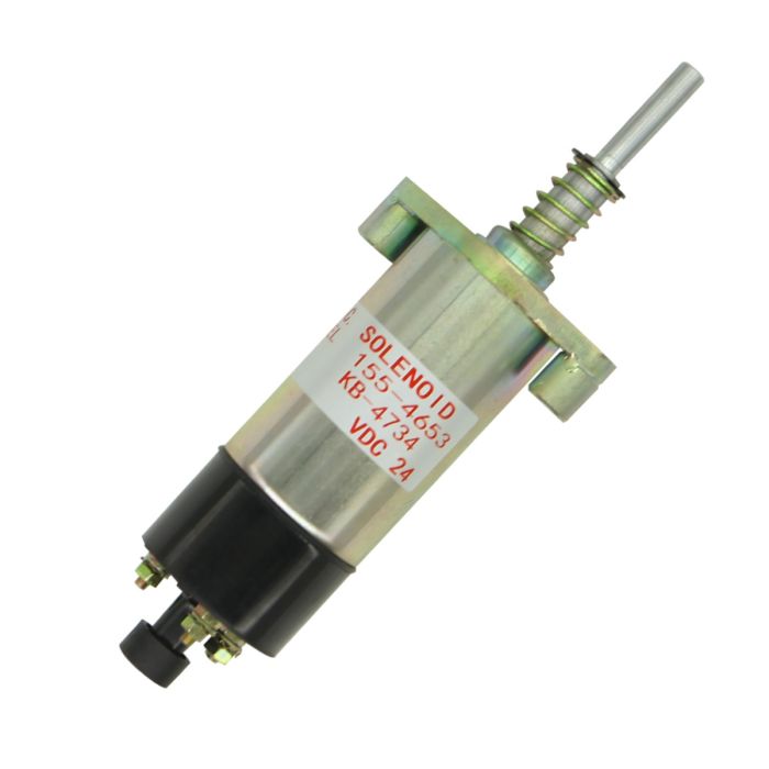 24V Fuel Shutoff Solenoid 1554653 For Caterpillar main product photo