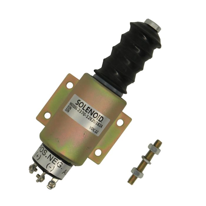 Fuel Shut Off Solenoid Valve 12V 2370-12E2U1B2A For Woodward main product photo