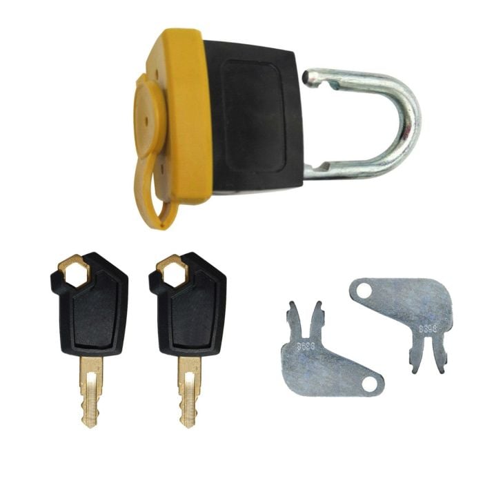 Padlock with 4Pcs Ignition Key 5P8500 For Caterpillar main product photo