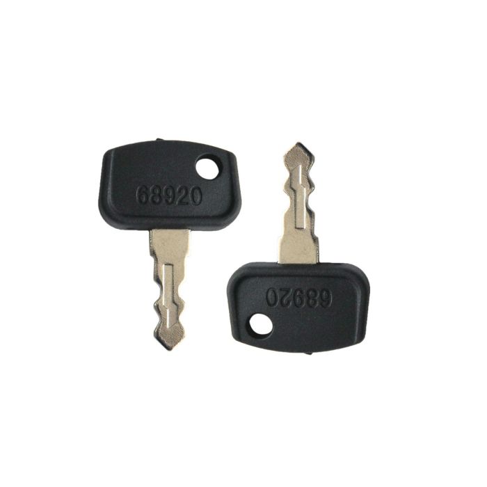 2pcs Ignition Keys PL501-68920 For Kubota main product photo