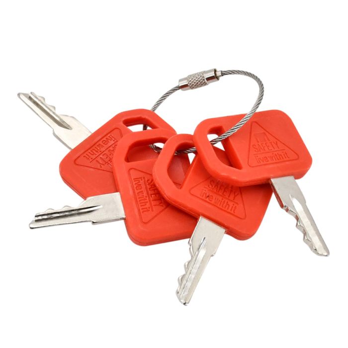 4Pcs Ignition Key KV13427 For John Deere main product photo