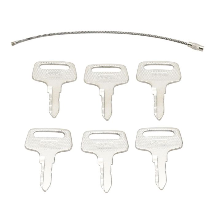 6Pcs Ignition Key 37410-55150 For Kubota main product photo