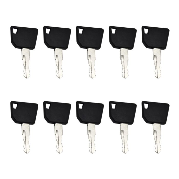 10 pcs Ignition Keys 14607 For Caterpillar main product photo