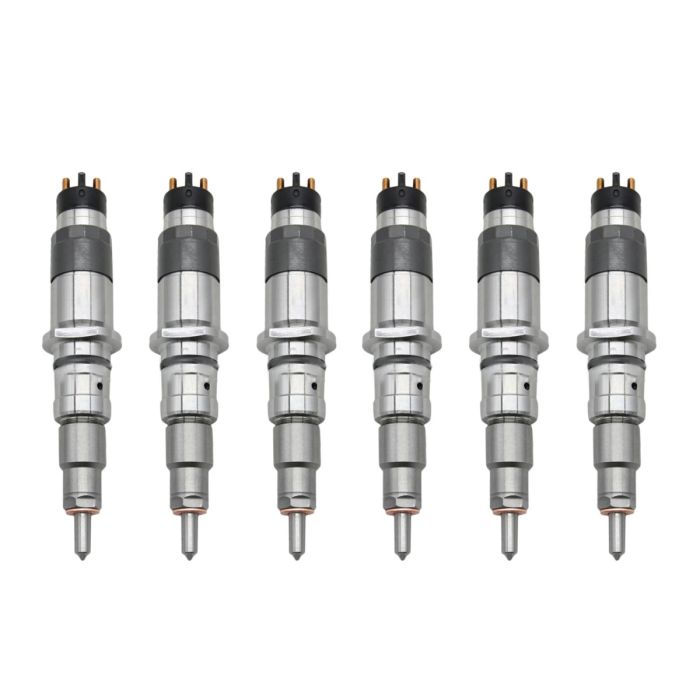 6 PCS Fuel Injector 2854608 0445120057 for CASE main product photo