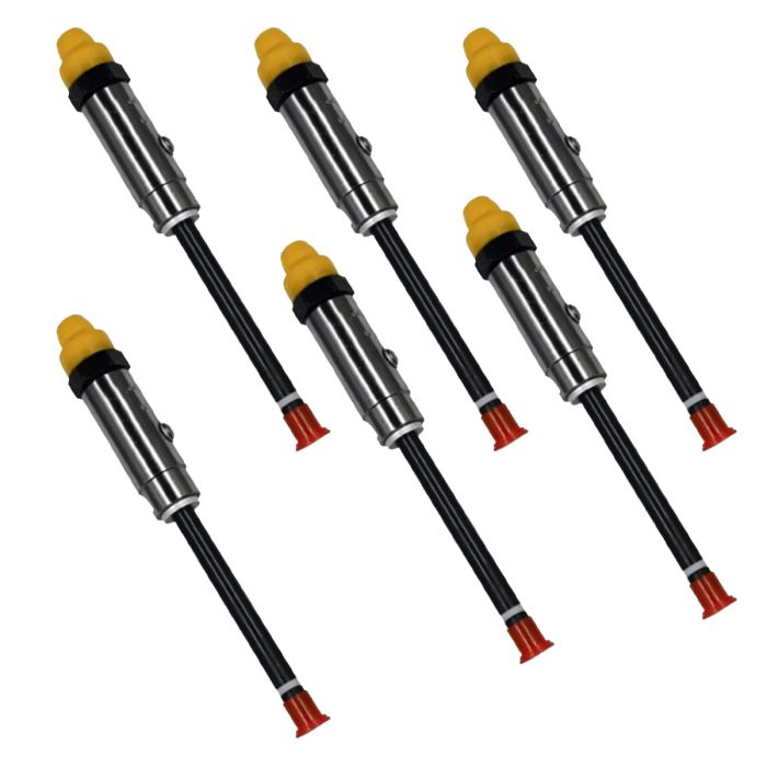 6 PCS Fuel Injector 0R-4343 100-7562 for Caterpillar main product photo