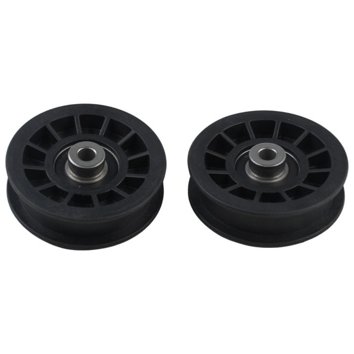 2PCS 539110311 Flat Idler Pulley 3/8" ID 3-1/2" OD for Husqvarna main product photo