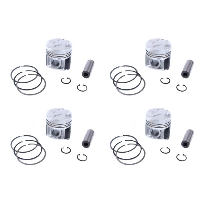 4 Pcs Piston and Rings STD 297-3080 2973080 for Caterpillar main product photo