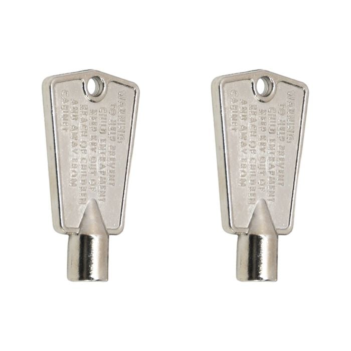 2Pcs Metal Freezer Door Key 216702900 For Frigidaire main product photo