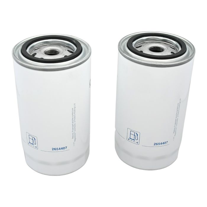 2 Pcs Oil Filter 2654407 For Perkins main product photo