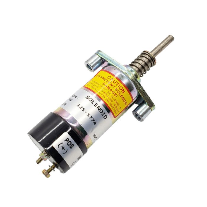 Fuel Shutoff Solenoid 1255774 For Caterpillar main product photo