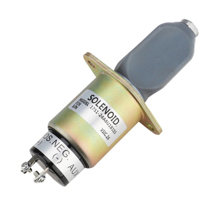 Fuel Cut Down Solenoid 175124A6U1B1S5A 24V For Kubota For Cummins For Onan main product photo