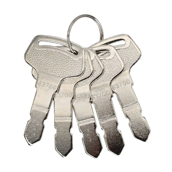 Ignition Keys 6C040-55432 5Pcs For Kubota For New Holland For Case main product photo