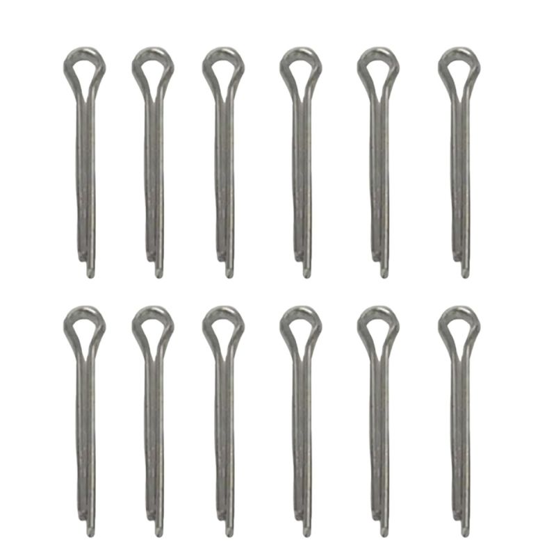 12Pcs Marine Propeller Cotter Pins Yamaha Suzuki Johnson Evinrude