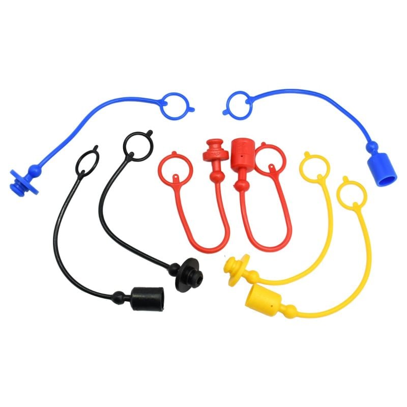 Hydraulic Coupler Dust Cap Plug Set 3/8 ISO-B 5675 AG, Hydraulic Dust - View #6