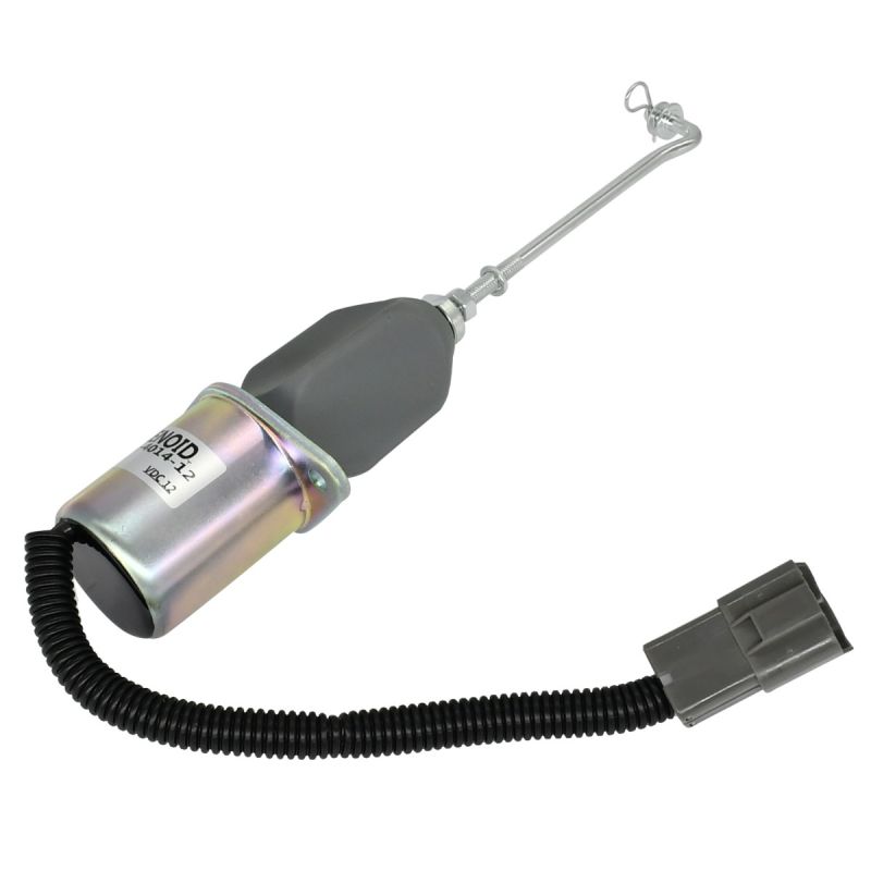 Aftermarket SA-4014-12 12V Stop Solenoid Valve - Replaces Woodward RSV1752ES-12LULB1S5NKKI, Fits Cummins & Mitsubishi Engines